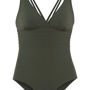 Olive Green Swimsuit from LASCANA
